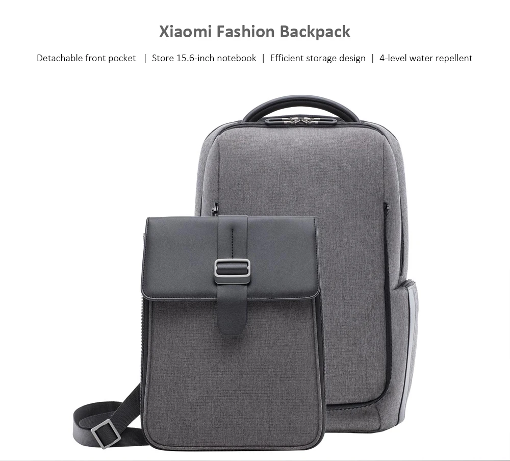 Xiaomi Mi рюкзак 2 в 1 съемный рюкзак двойной емкости модный дизайн для ежедневных поездок
