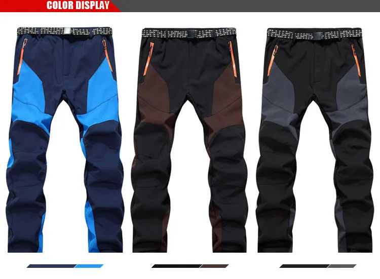 SJ-Maurie зима, флисовые походные брюки для мужчин и женщин, уличные ветрозащитные походные брюки для кемпинга, походные брюки размера плюс, мужские флисовые брюки s