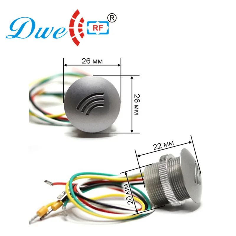DWE CC RF считыватели карт управления wiegand 26 rf карты мини rfid считыватель 13 56 МГц