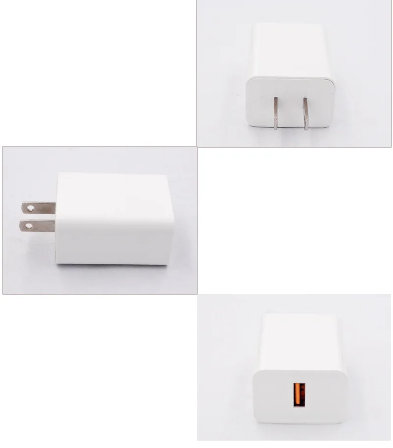 20 шт/лот США QC 3,0 USB зарядное устройство адаптер США вилка дорожная стена Быстрая зарядка зарядное устройство для iPhone samsung Xiaomi зарядное устройство для мобильного телефона