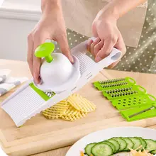 Multi Mandoline Gemüsehobel & Reibe Küche Dicer Schneider Kartoffel Karotten Dicer Salad Maker Assistent
