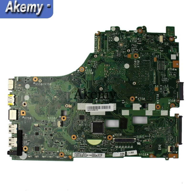 Amazoon X550ZE محمول اللوحة الأم ل ASUS X550ZE X550Z K550Z VM590Z A555Z K555Z X555Z اختبار اللوحة الأصلية FX7600P