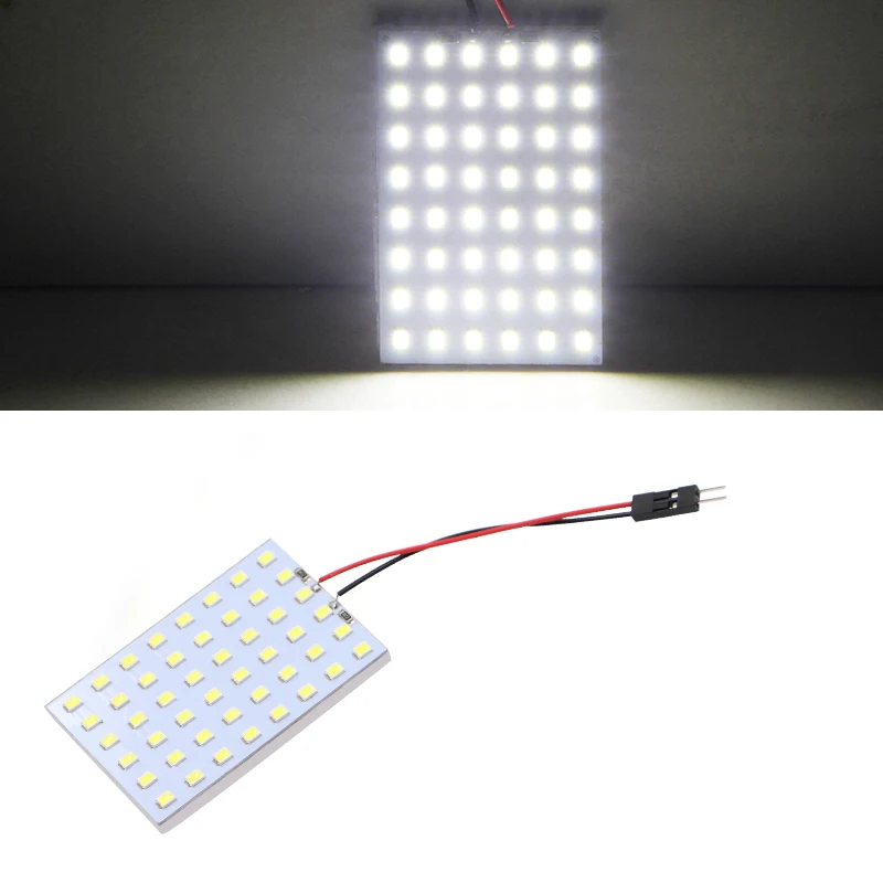 Car-Styling-T10-BA9S-LED-Panel-Dome-Lights-Car-Interior-Reading-Plate-Panel-Light-Roof-Ceiling (4)