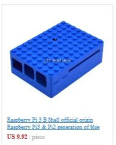 Прозрачный двухцветный оболочки коробка для Raspberry Pi + Малина