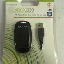 ПК Беспроводной контроллер игровой USB ресивер Адаптер для microsoft xbox 360 для xbox 360 Windows XP/7/8/10 черного и белого цвета