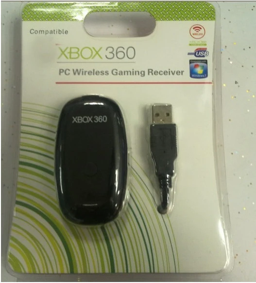 Беспроводной контроллер для ПК адаптер Microsoft XBOX 360 Xbox Windows XP/7/8/10 черный белый цвет |