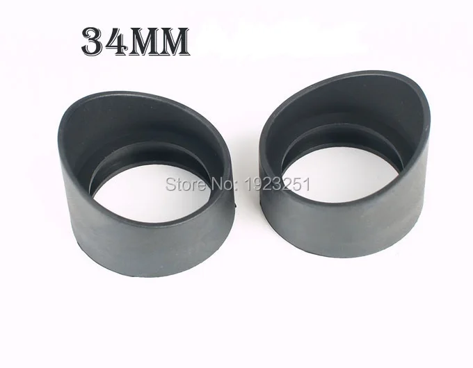 

Best sale ,2 Pcs/pair 34mm Diameter Rubber Eyepiece Cover Guards for Biological Stereo Microscope Telescope Monocular Binocu