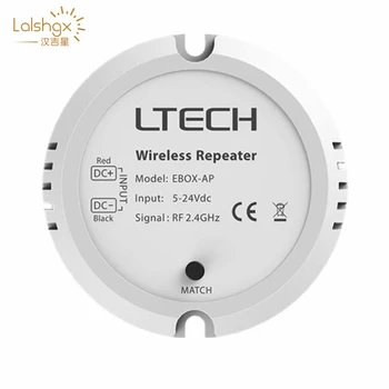 

EBOX-AP Wireless Repeater 5v ~ 24V DC Input For LT-BUS Wireless Communication Protocol 2.4GHz RF Free shpping