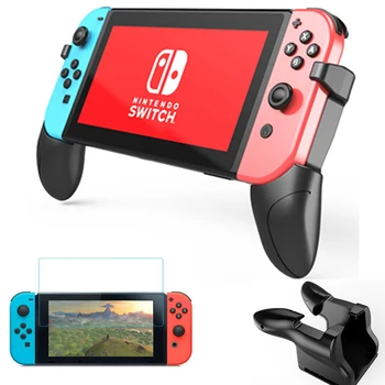 

Foldable & Ergonomic Nintend Switch Grip Adjustable Gripstand Handle bracket w/ Game Card Slot For Nintendos Switch Accessories