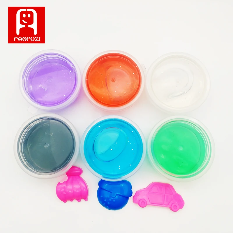 50g a box clear crystal mud transparent clay slime putty for educational baby toy DIY handmade playdough 50g a box clear crystal mud transparent clay slime putty for educational baby toy DIY handmade playdough