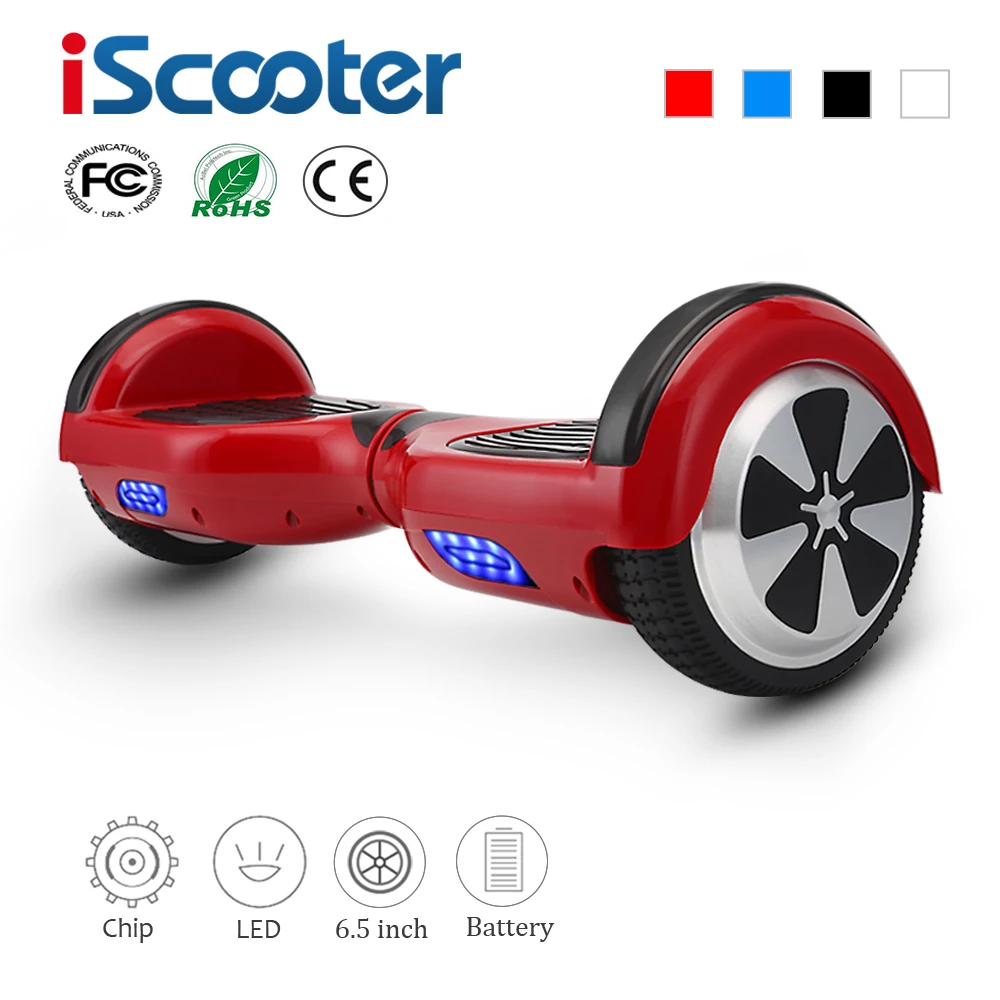 4 colores Hoverboards auto Balance eléctrico Hoverboard monociclo por la borda Gyroscooter Oxboard monopatín dos ruedas Hoverboard - 1