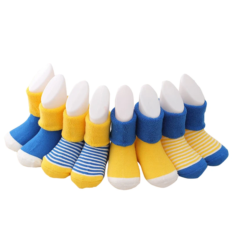 4 Pairslot Baby Socks Newborn 0-12 M Baby Socks Winter Warm Baby Girls Boy Socks Spring Summer Newborn Baby Boy Socks Meias Par (13)
