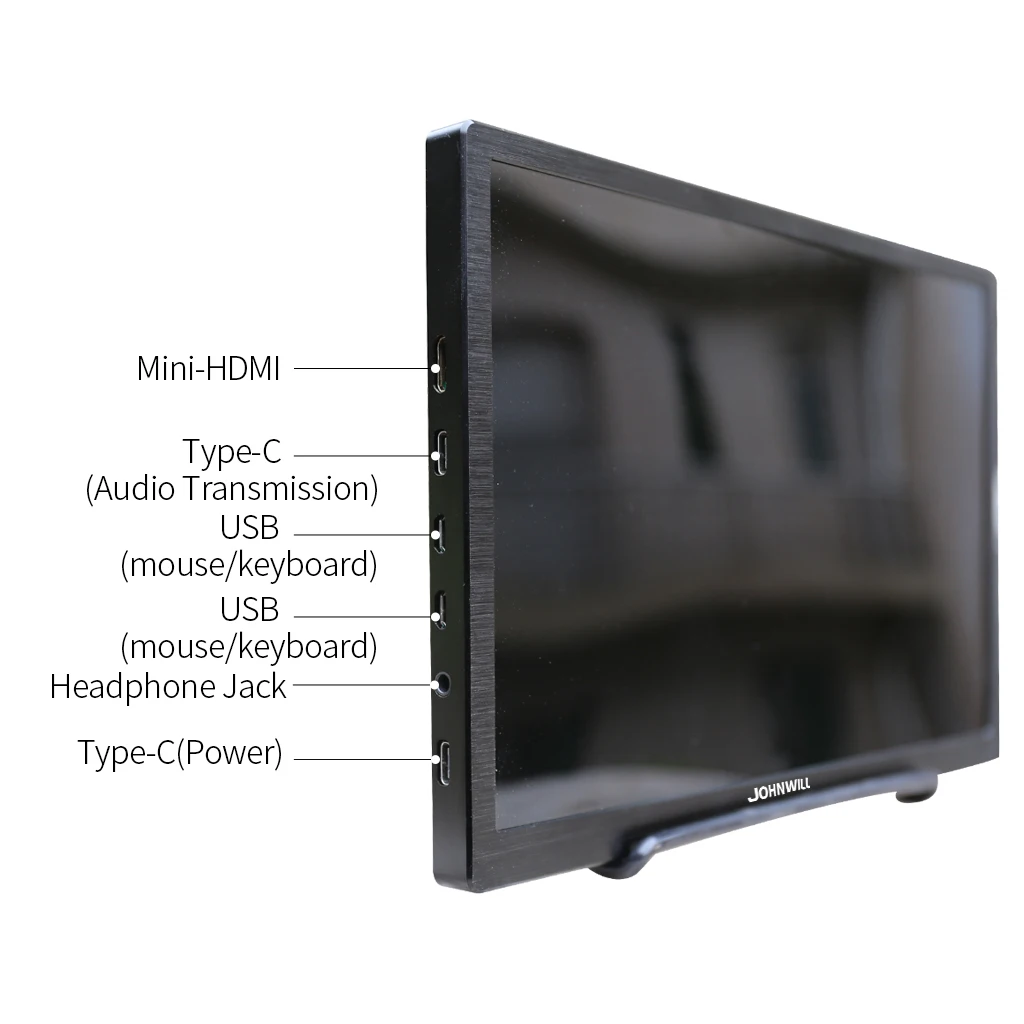 10.1 inch HD 2K touch screen Gaming monitor pc small portable LCD Display IPS 2560*1600 Type C Mini