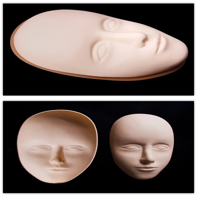 Силиконовые татуировки Практика микроблейдинга кожи 3D Перманентный макияж бровей Лицо практика кожи инструменты микроблейдинга аксессуары и припасы
