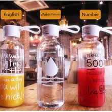 1000 мл 600 мл My бутылка для лимонной воды, пластиковые бутылки, бутылка для напитков, прозрачная бутылка, портативная бутылка Botella De Agua Bidon Garrafa