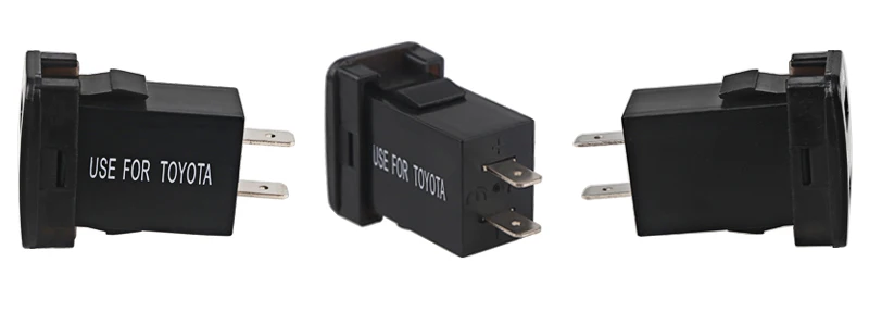 Urbanroad Dual Usb Автомобильное зарядное устройство для TOYOTA 12 в 24 В 4.2A 2 порта Авто адаптер питания розетка для Iphone для Sumsang автомобильный Стайлинг