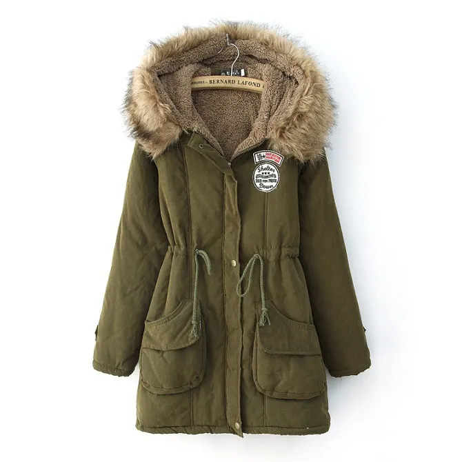 

Women's Down Jacket Promotion For 2016 Women Winter Thicken Long Warm Hooded Coats for Women Winter Long Sleeve Jackets