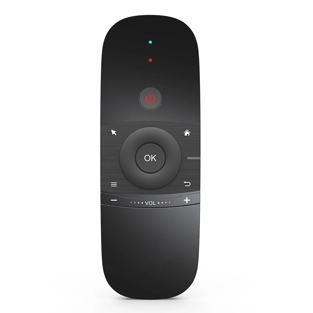 2 4G Air Mouse W1 Беспроводная Клавиатура Fly Rechargeble мини пульт дистанционного управления