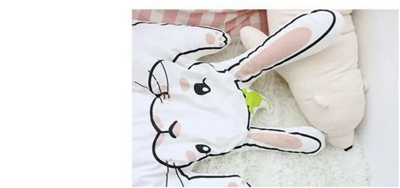 MOTOHOOD Cotton Baby Crawling Mats Game Blanket Floor Playmats Carpet with Cute Bear Rabbit Shape Kids' Room Decoration   (5)
