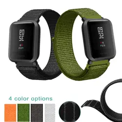 Запястье ремешок Замена нейлон спортивная петля для Huami Amazfit Bip Молодежные часы @ JH