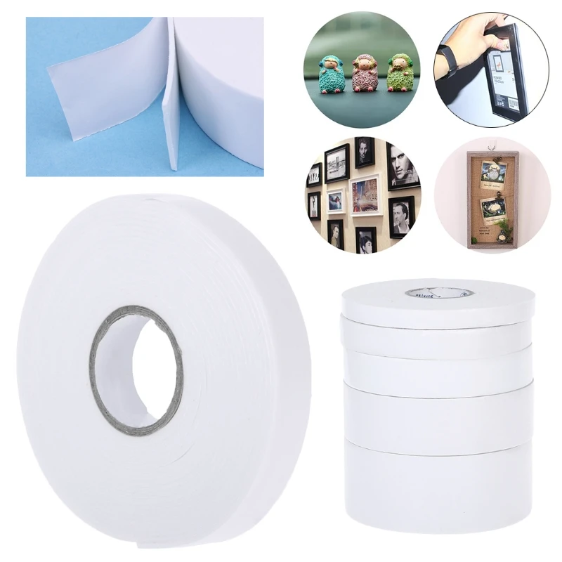 

5M Super Strong Foam Double Sided Tape Self Adhesive For Mounting Fixing Sticky