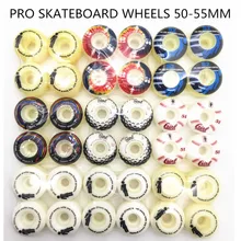 Pro Skateboard Wheels 51/52/53/54mm With Multi Graphics Pu Sakte Girl&Element 4pcs/Set For Deck Board
