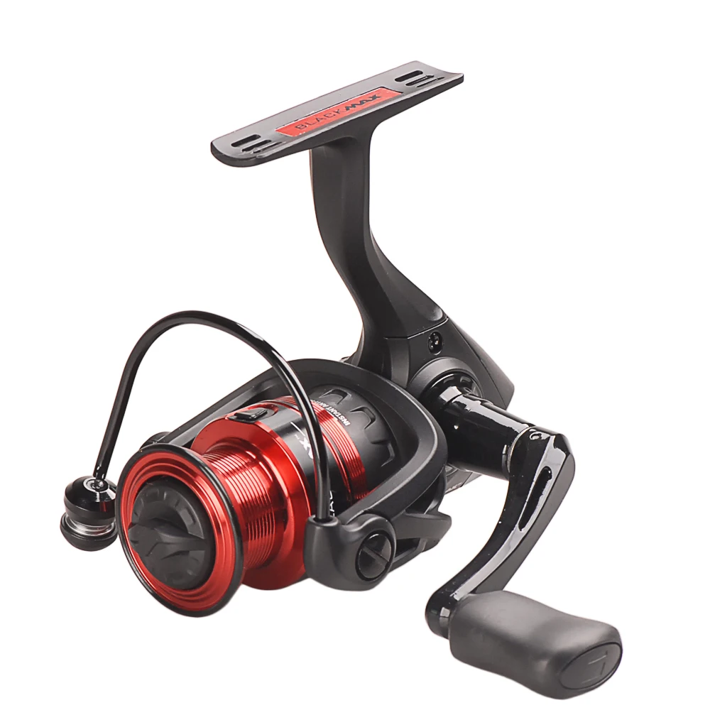 100% Abu Garcia BLACK MAX BMAXSP5-60 500-6000 3+1BB Spinning Reel Lightweight Graphite Body Saltwater Spinning Fishing Reel