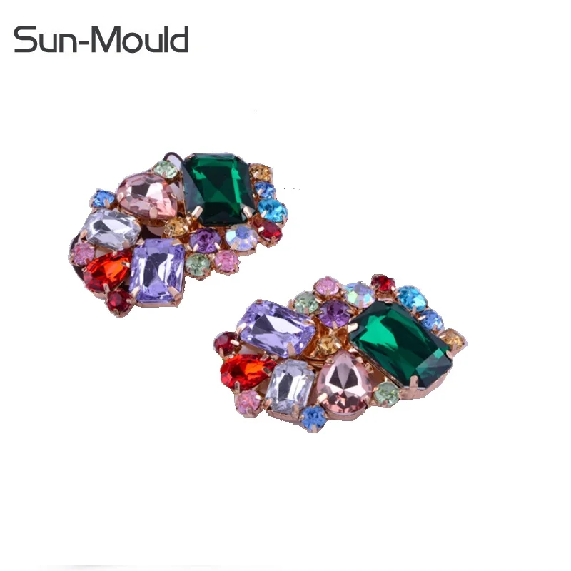 shoes flower charms daily shoes high heel pumps accessories crystal