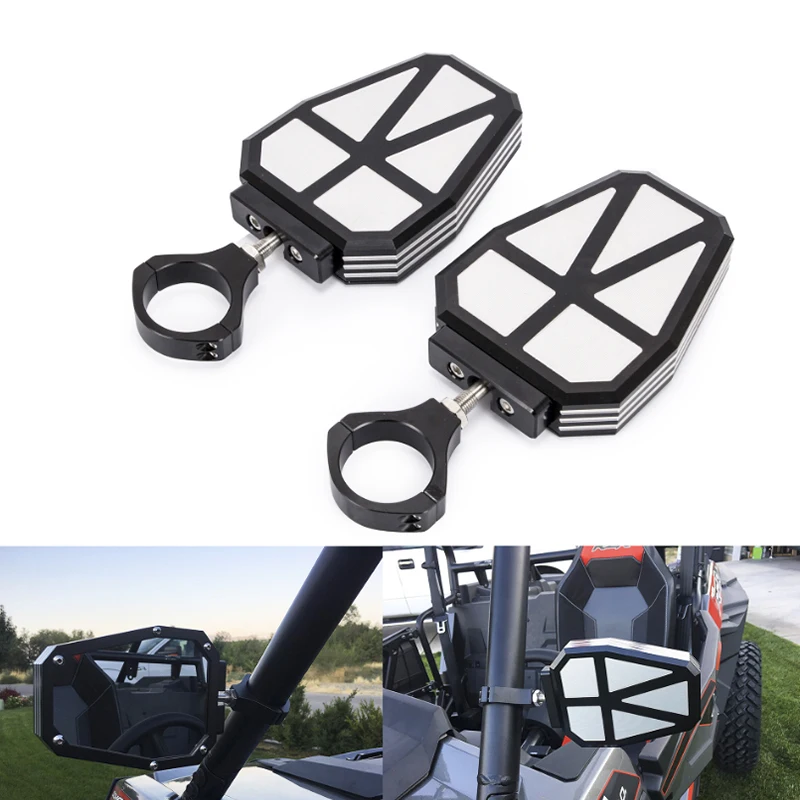 

Aluminium Alloy 1.75 inch UTV Offroad Side View Mirror for RZR Mirror Break Away with Ball Universal Joint for Polairs RZR 1000