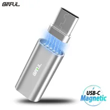 USB Магнитный адаптер типа c конвертер Разъем для samsung Galaxy Note 9/8 A5/A7/A3 S9/S8/Plus USB-C Магнитный зарядный кабель Mini
