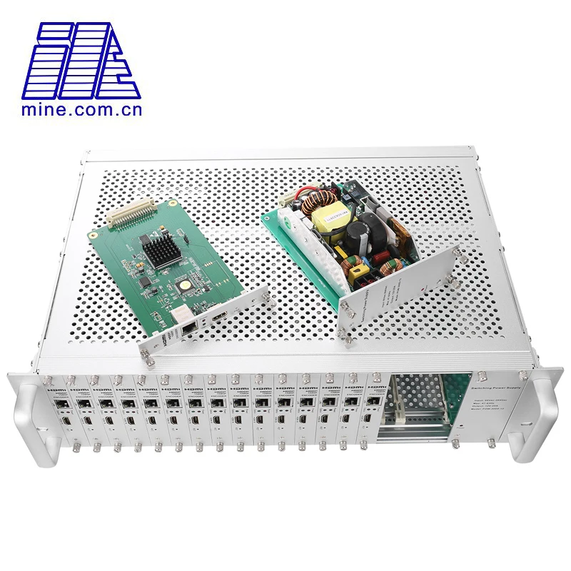 PROD 32955929075 MINE 8Ch /16Ch IPTV Streaming Encoder 16 HDMI Input
H.264 to Http Rtsp RTMP UDP Onvif Live Broadcasting Device
