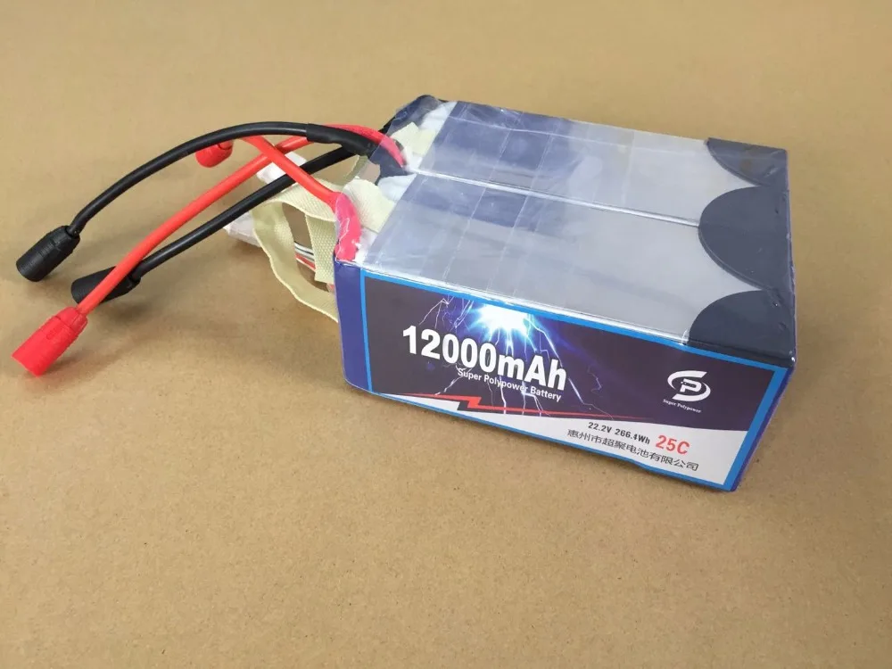 2in1 6S 22.2V 12000mAH lipo battery for Agricultural spraying drone for X4-10 X4-10P quadcopter sprayer drone 2in1 6S 22.2V 12000mAH lipo battery for Agricultural spraying drone for X4-10 X4-10P quadcopter sprayer drone