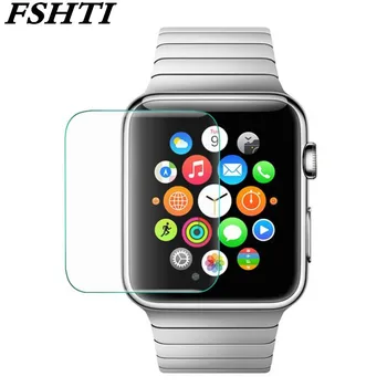 

Wholesale Ultra Thin High Transparency Sensitive Premium Tempered Glass Screen Protector For Apple Watch 38mm 42mm 100pcs/lot