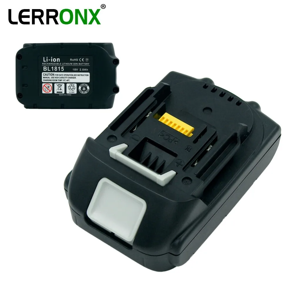 Литий ионный аккумулятор LERRONX BL1815 18 в 194204 Ач|Перезаряжаемые батареи| |
