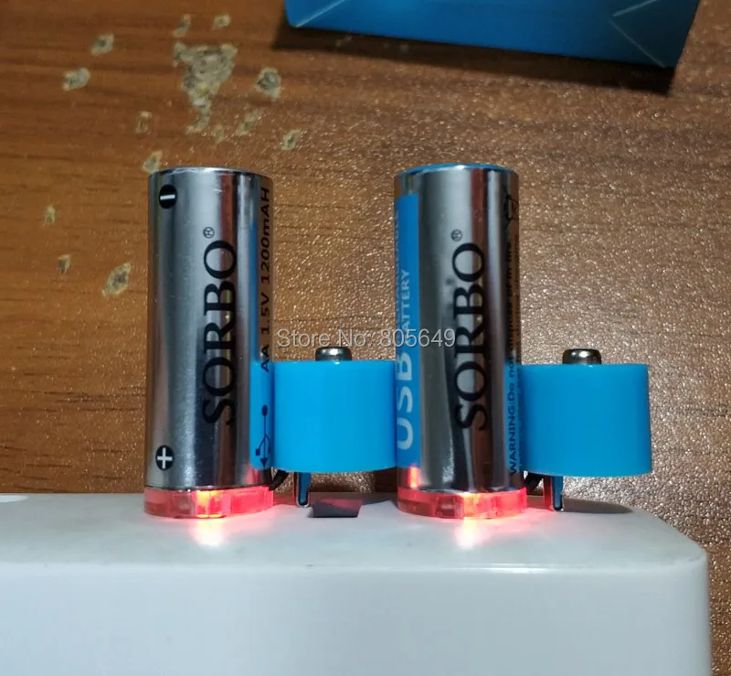 SORBO 1,5 V AA 1200mAh литий-полимерный li-po USB перезаряжаемый литий-ионный usb аккумулятор USB кабель