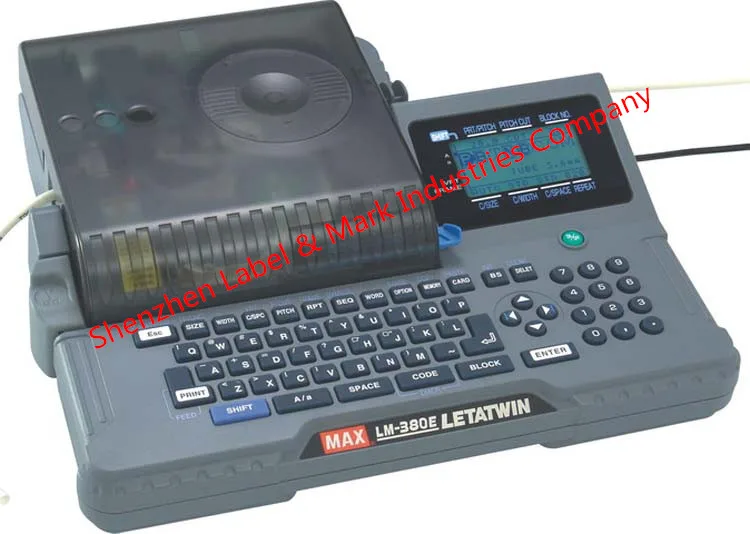 Buy MAX letatwin tube printer wire marker LM 380EZ