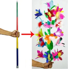 Vanishing Disappearing Cane To Flower Magic Tricks for Professional Magicians Close Up Stage Magic Tricks Magic Props Funny Toys Vanishing Disappearing Cane To Flower Magic Tricks for Professional Magicians Close Up Stage Magic Tricks Magic Props Funny Toys