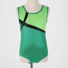 Детское платье для танцев без рукавов; балетное гимнастическое леопардовое трико для девочек; трико для занятий балетом; спортивная детская одежда для акробатических танцев