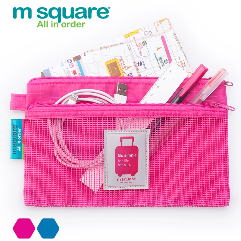 M Square Travel Accessories For Documents Organizer Storage Bag