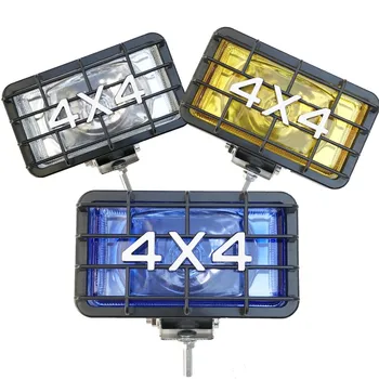

Pair 4X4 4WD Offroad SUV Truck Car Bumper Roof Aux replacement Headlights 12V 55W Halogen driving Spotlight Off roads Fog Lamp