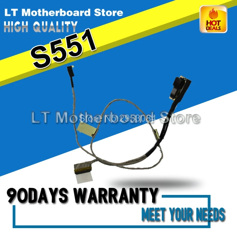 S551 EDP NON TOUCH 2A DDXJ9BLC010 для For Asus K551L S551LA S551LB S551LN кабель ноутбуков гибкий 30 контактный