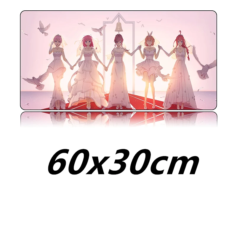  FFFAS Large Japan Cartoon Get Marry Mouse Pad Mat the quintessential quintuplets Desk Table Mousepa