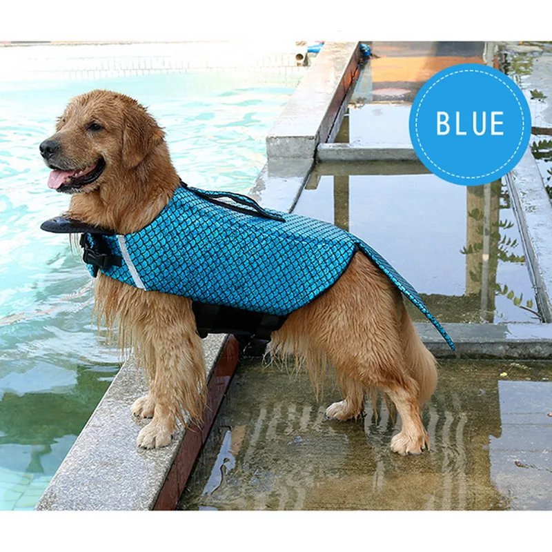 Pet Supplies Ripstop Pet Floatation Life Vest for Small Dog Lifesaver Preserver Swimsuit for