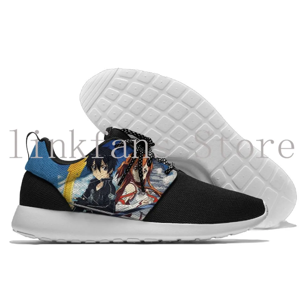 

Man's and wuman's Sword Art SAO Running Shoes Anti-slip Outdoor Wear-Resistant Sport Sneakers