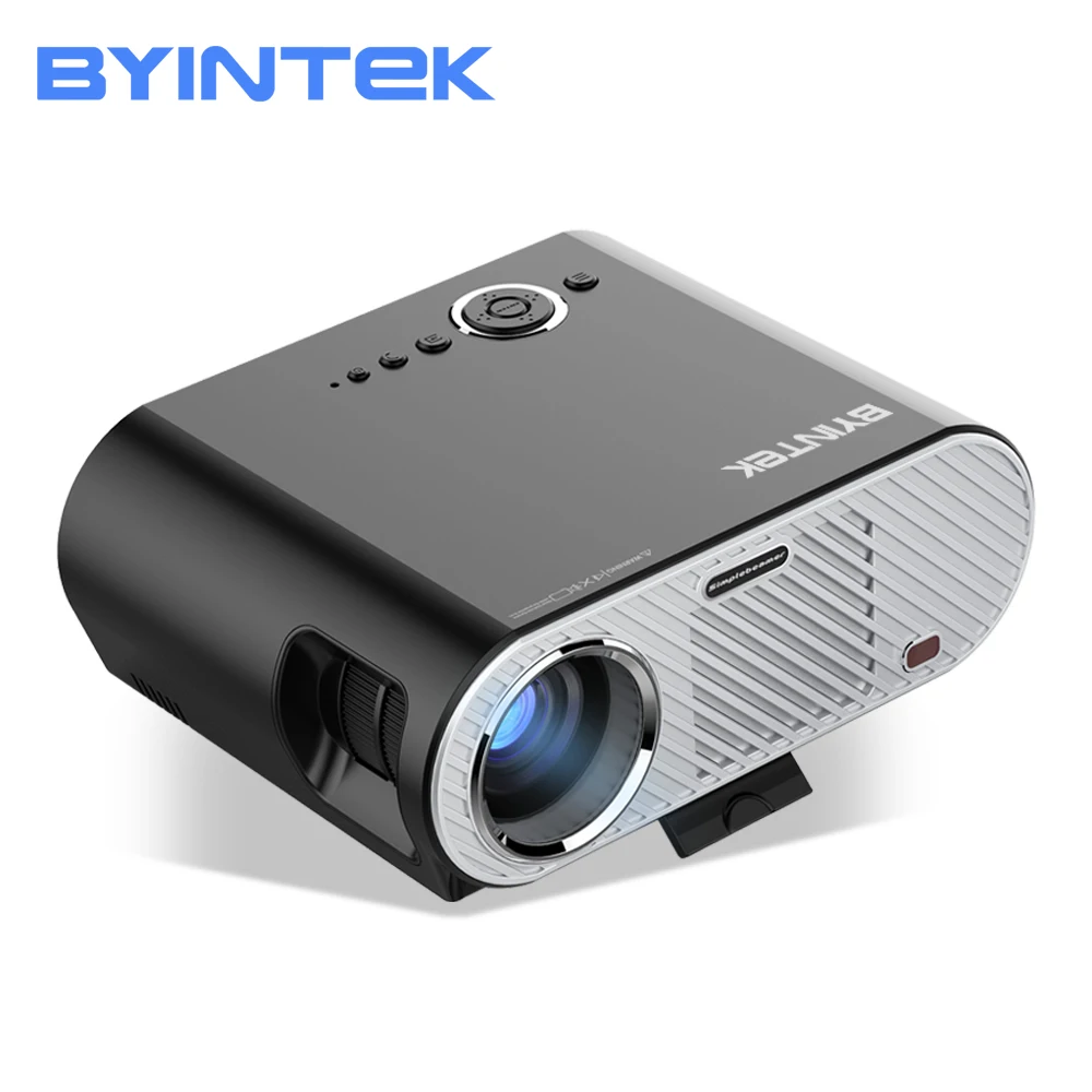 

BYINTEK MOON GP90up android Smart Version 8.1 OS Cinema Full HD Video LED HD 1080P Home Theater Projector