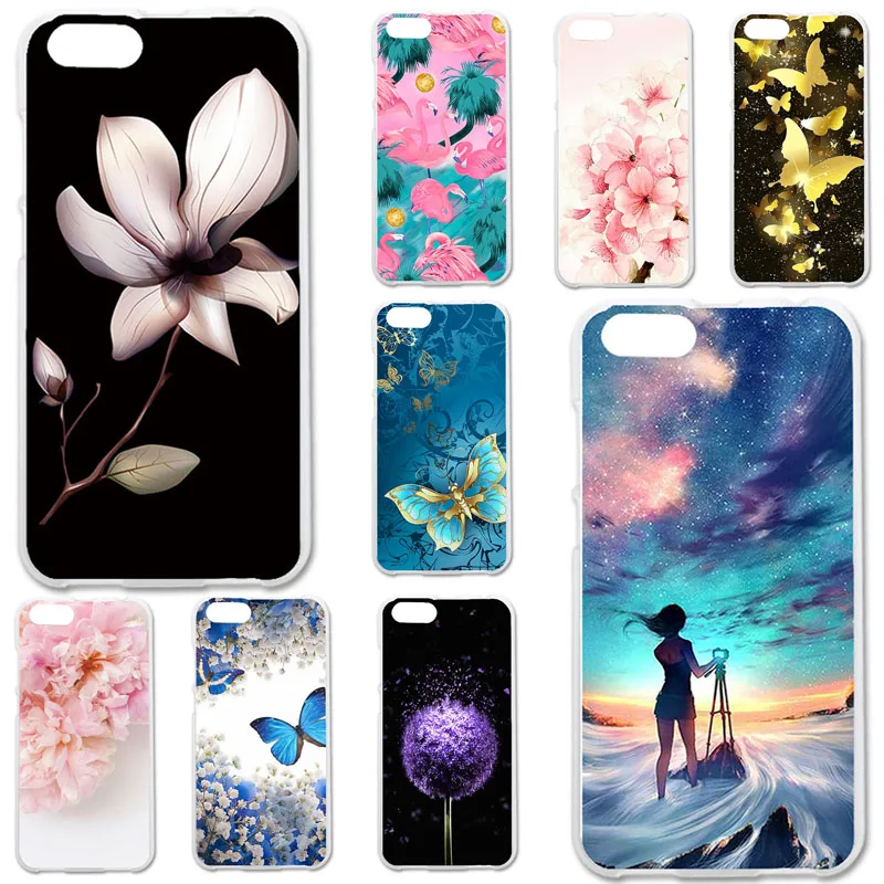 

TPU Cases For Cubot Magic Case Silicone Floral Painted Bumper For Cubot Magic 5.0 inch Phone Cover Soft Back Fundas