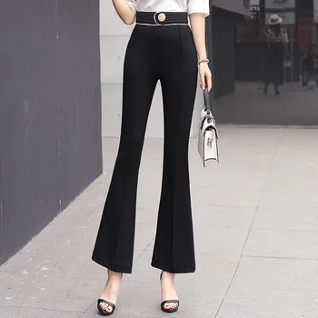 

Cheap wholesale 2018 new Autumn Winter Hot selling women's fashion casual Flare Pants C151-18710