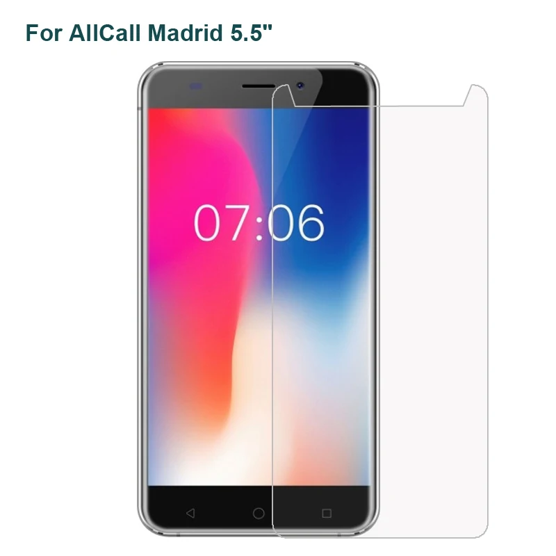 

2PCS For AllCall Madrid Tempered Glass 9H High Quality Protective Film Explosion-proof Screen Protector For AllCall Madrid Glass