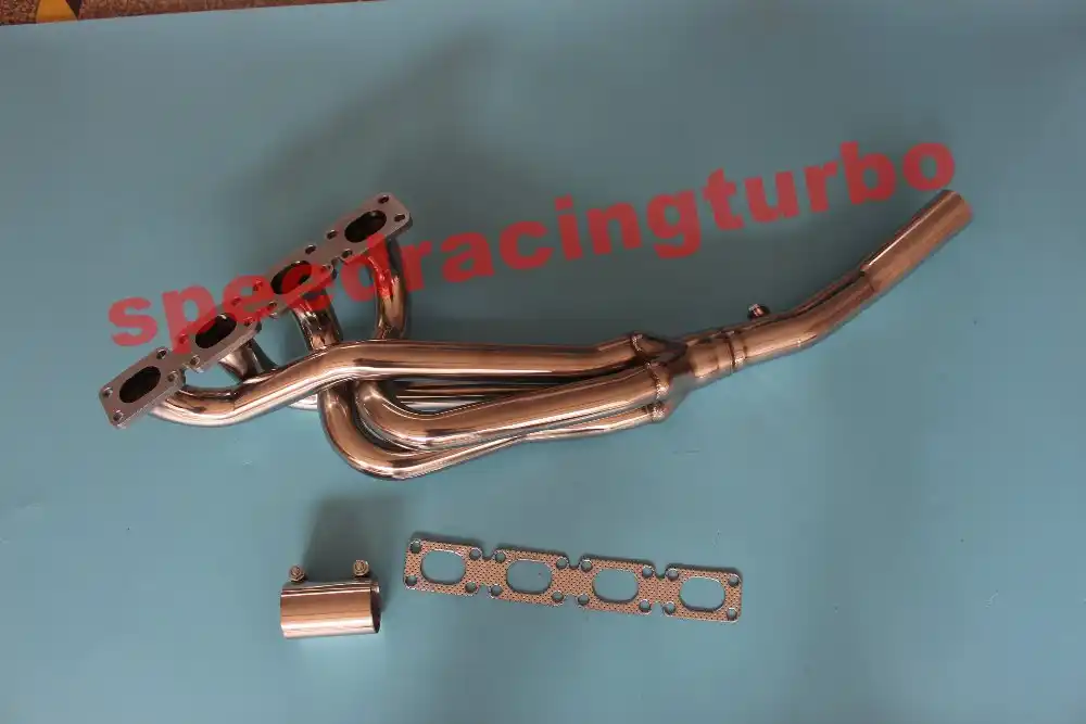 FOR 89 96 BMW E30/E36 3 SERIES M42 B18 318 4 1 STAINLESS HEADER