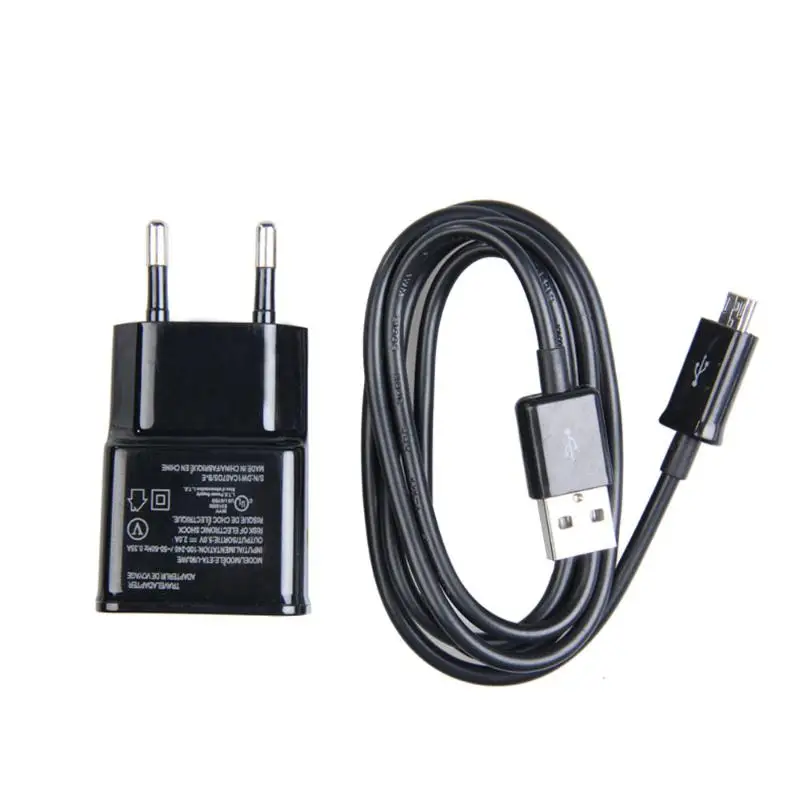 5V 2A Белый USB кабель N7100 Microusb кабель для передачи данных провод зарядное устройство стандарт ЕС для samsung Galaxy Note 2 S3 - Тип штекера: Европейский Союз (ЕС)
